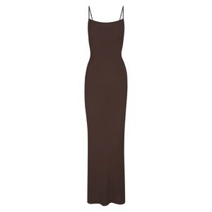 Skims soft lounge long slip dress